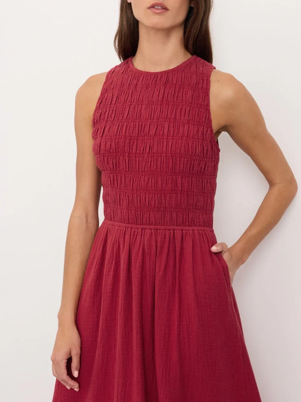 Pact red dress - Picture 2 of 7